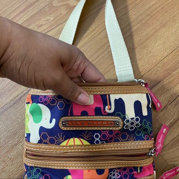 Lily Bloom Multicolor Crossbody Shoulder Bag - Picture 5 of 16